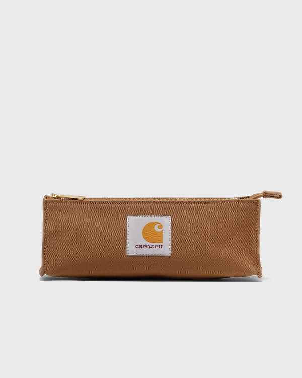 Carhartt WIP Canvas Pencil Case brown