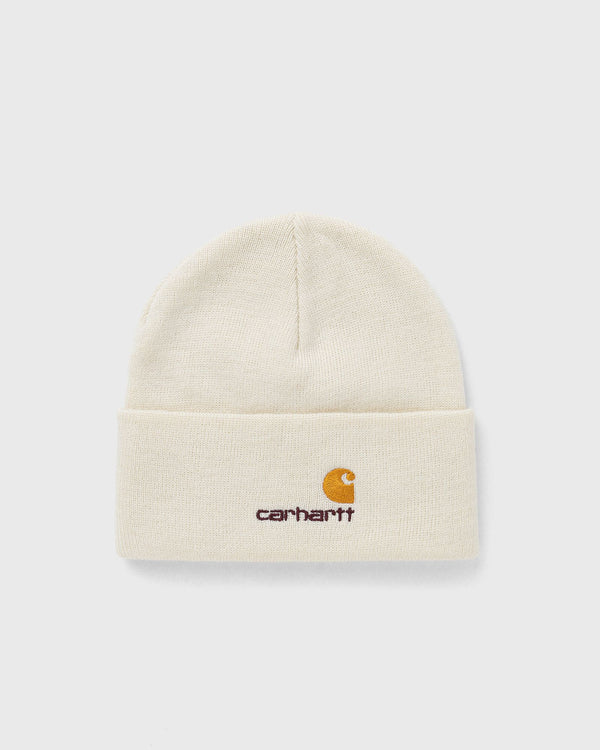 Carhartt WIP American Script Beanie beige