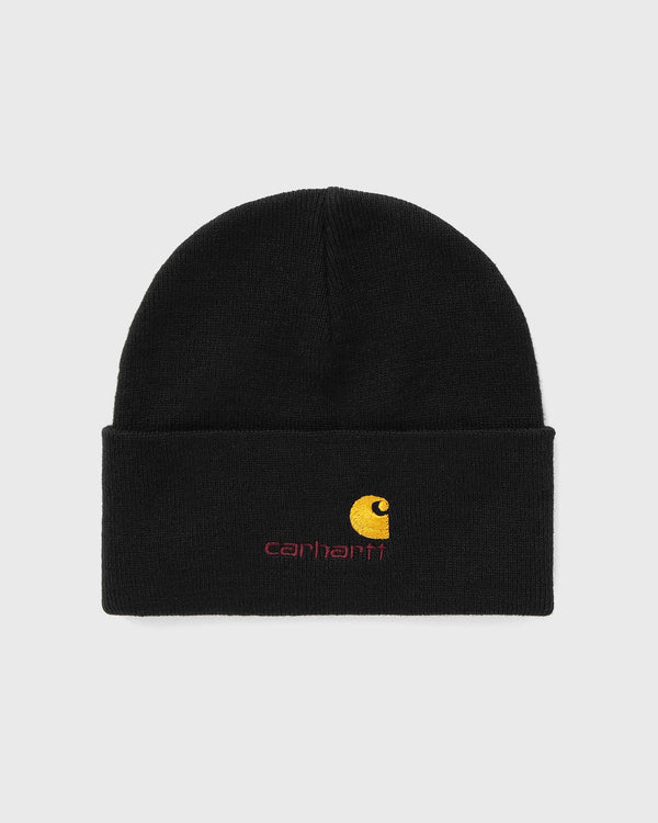 Carhartt WIP American Script Beanie black