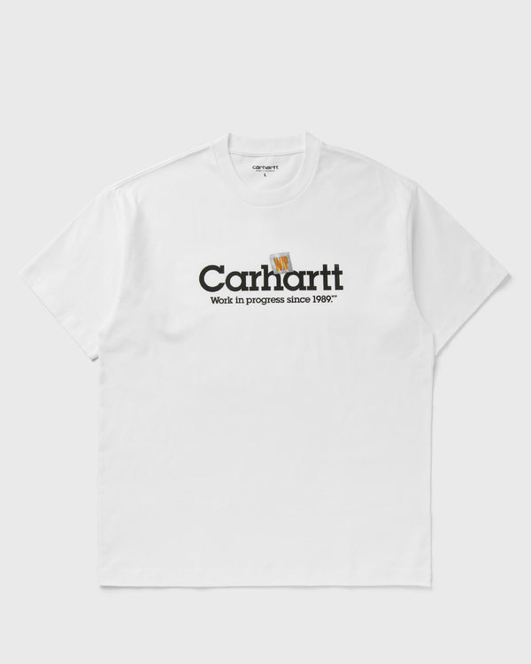 Carhartt WIP S/S Label Script Tee white