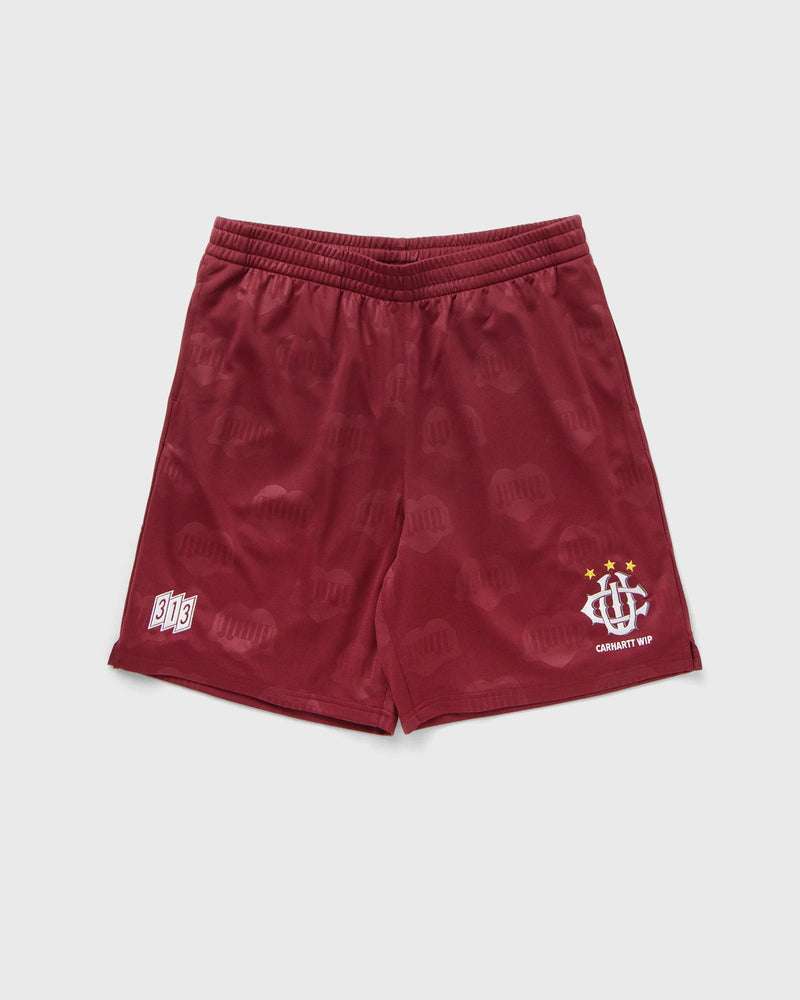 Carhartt WIP Hartt's Football Short red
