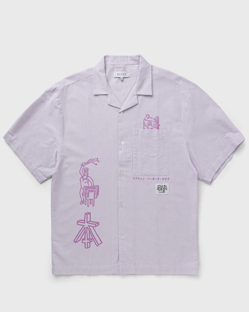 Edwin Edwin Reader's Club Shirt SS purple