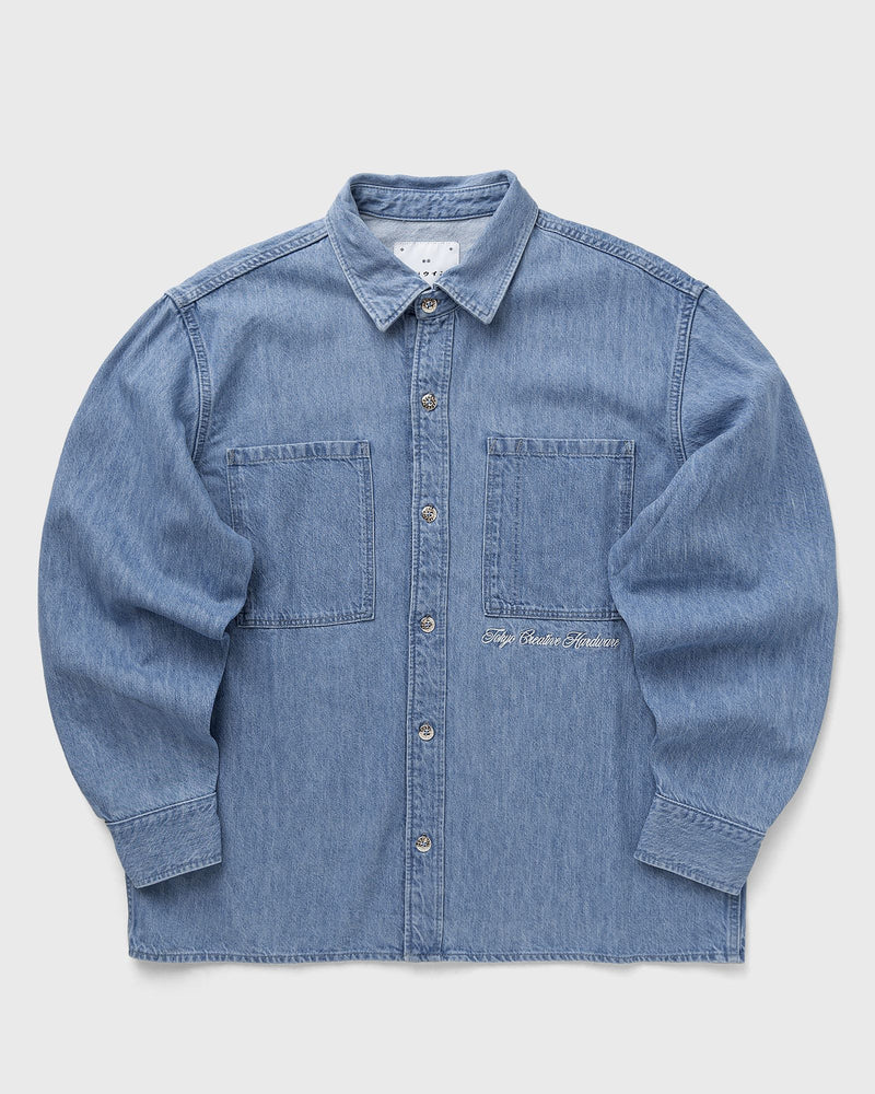 Edwin Big-DNM Shirt LS blue