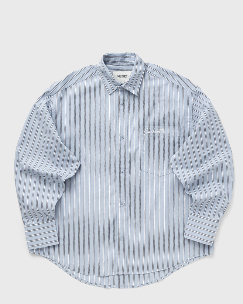 Carhartt WIP WMNS L/S Grimsby Shirt blue