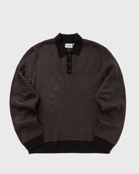 Carhartt WIP L/S Lowis Polo brown