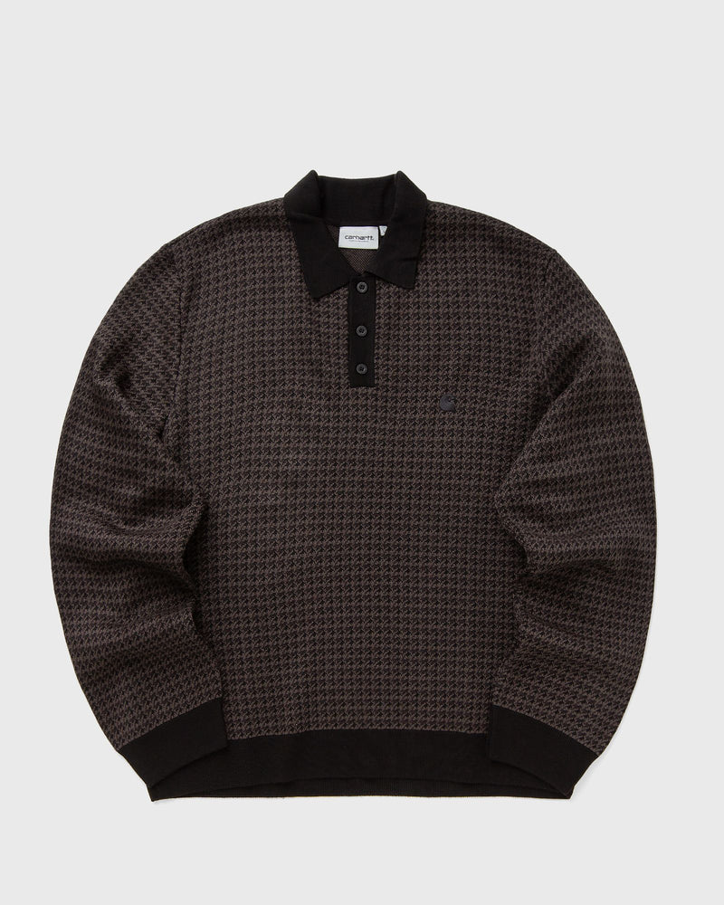 Carhartt WIP L/S Lowis Polo brown