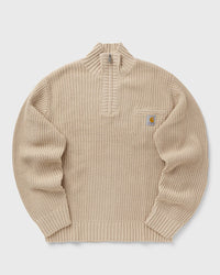 Carhartt WIP Detroit Half Zip Sweater beige