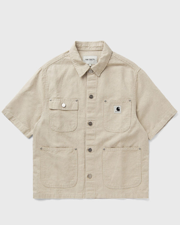 Carhartt WIP WMNS S/S Michigan Shirt beige