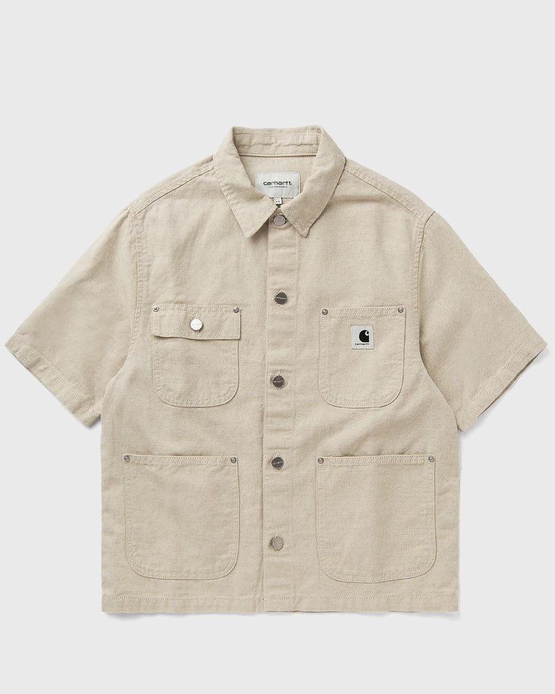 Carhartt WIP WMNS S/S Michigan Shirt beige