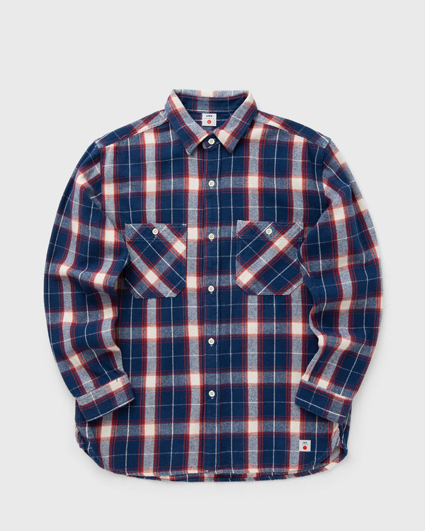 Edwin Work Shirt LS blue