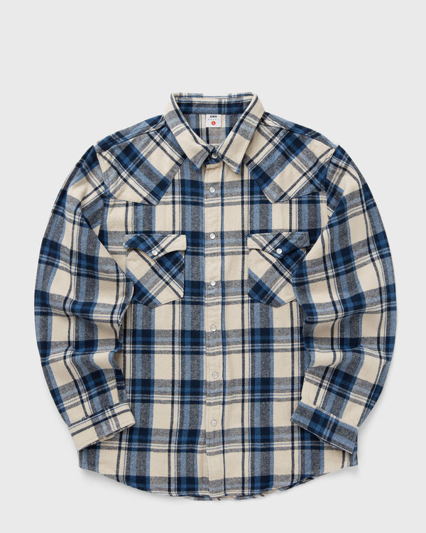 Edwin Western Shirt LS blue