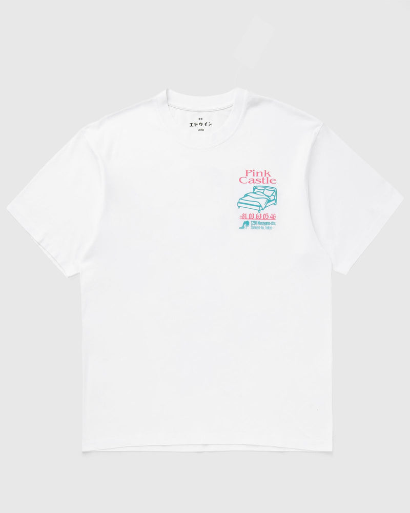 Edwin Pink Castle TS white
