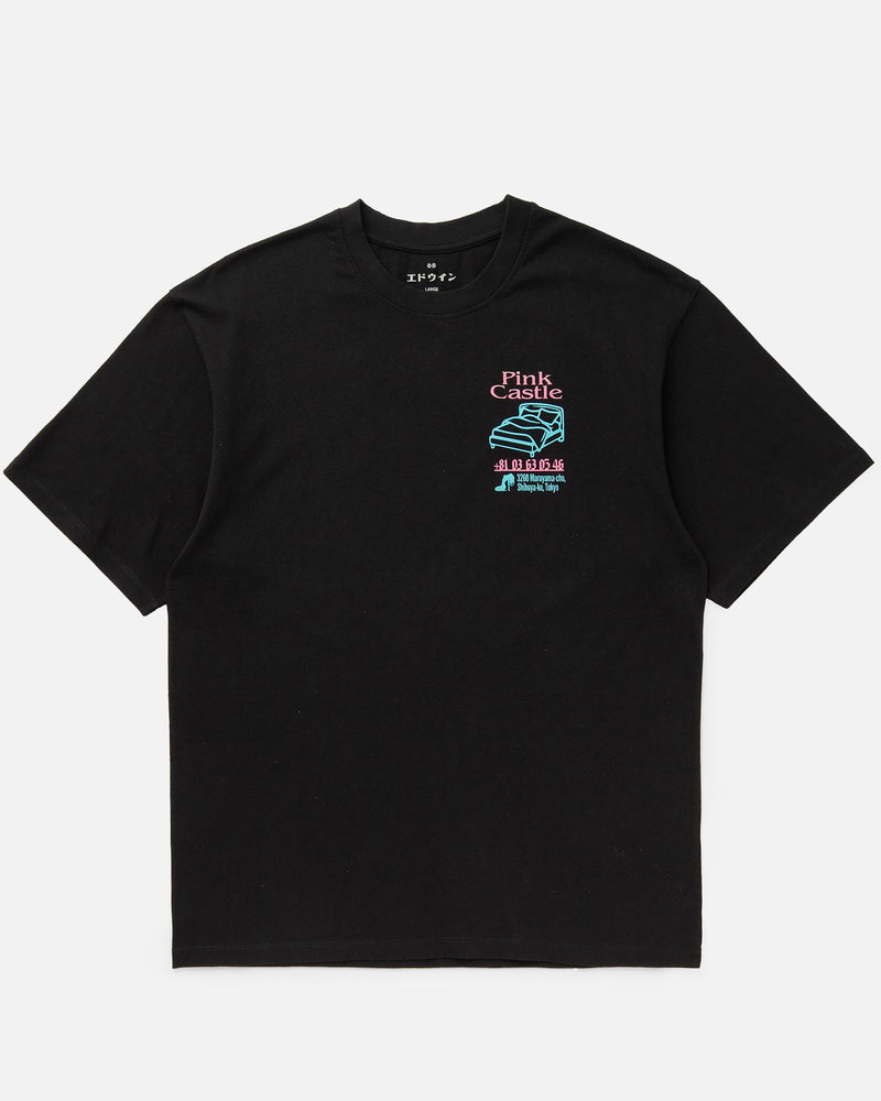 Edwin Pink Castle TS black