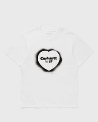 Carhartt WIP Womens S/S Spray Heart Tee White