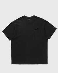 Carhartt WIP S/S Script Embroidery Tee black