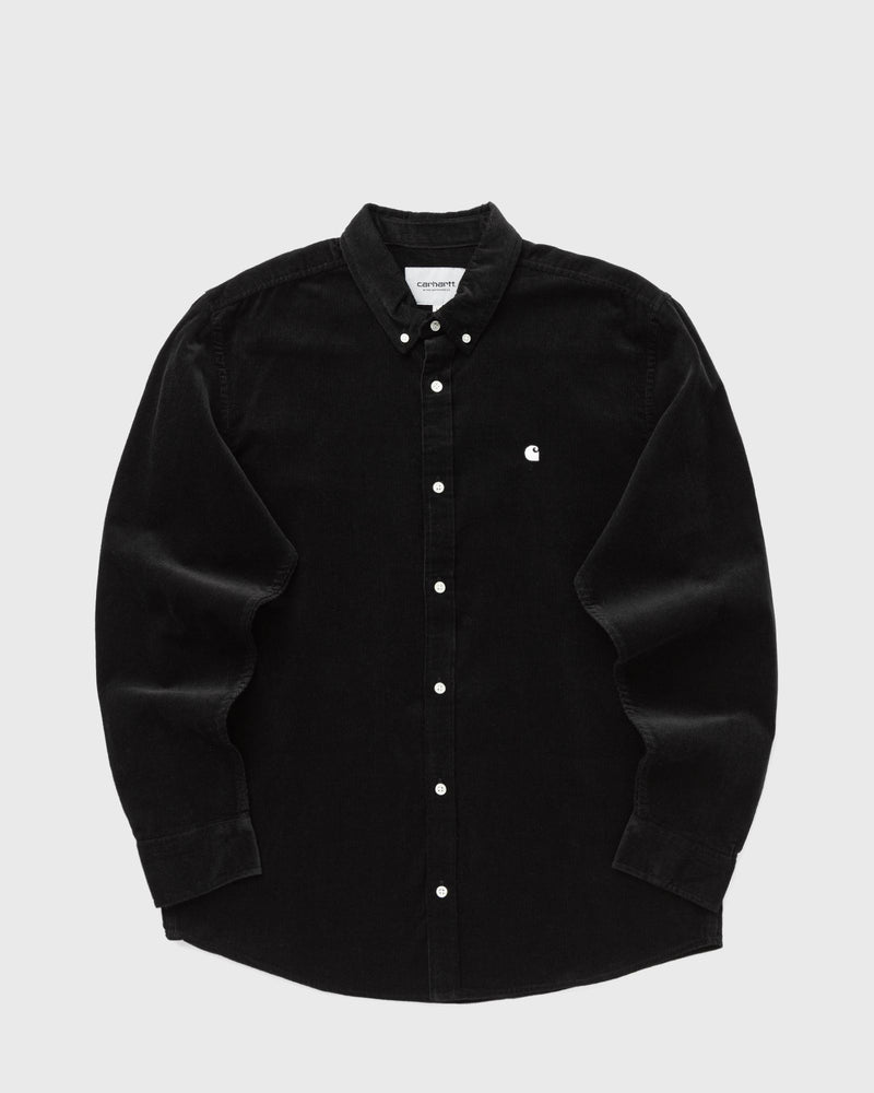 Carhartt Wip Madison Fine Cord Shirt Black