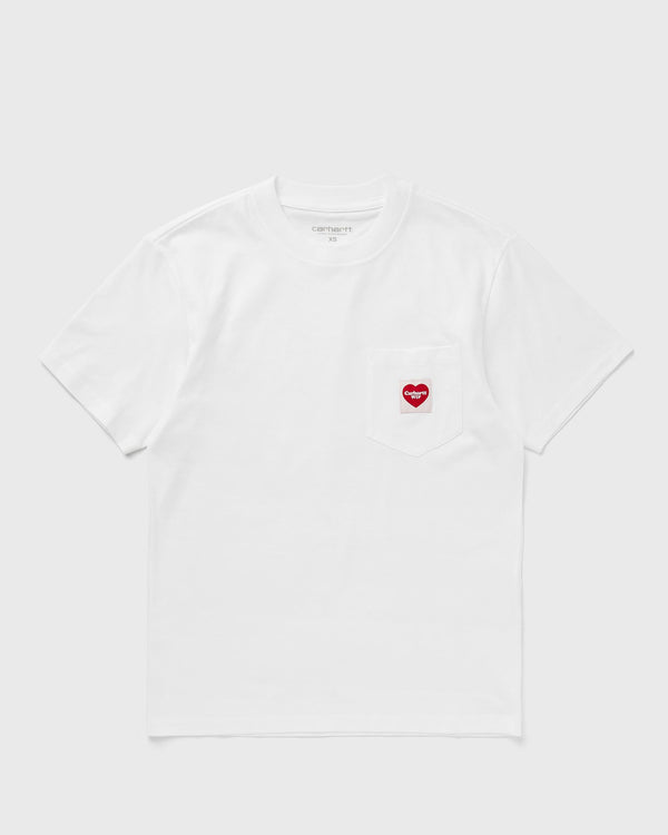 Carhartt WIP WMNS S/S Pocket Heart Tee white