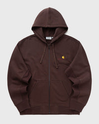 Carhartt WIP Hooded American Script Jacket Brown