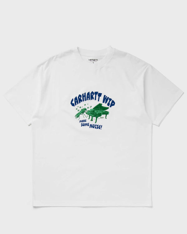 Carhartt WIP S/S Noise Tee white