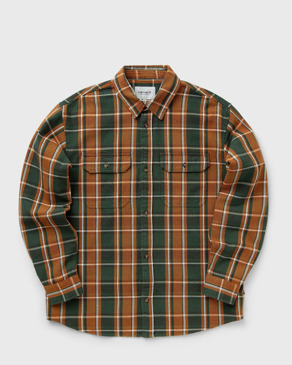 Carhartt WIP L/S Hobart Shirt green|red