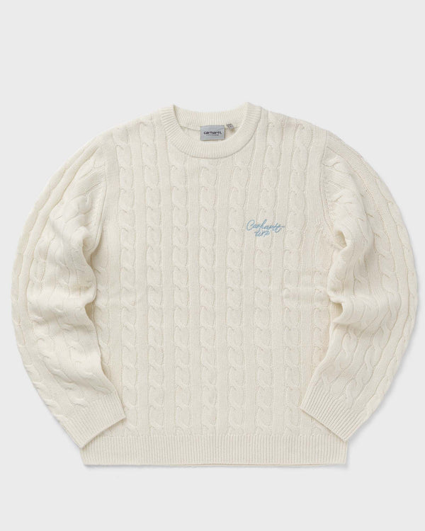 Carhartt WIP Signature Sweater white