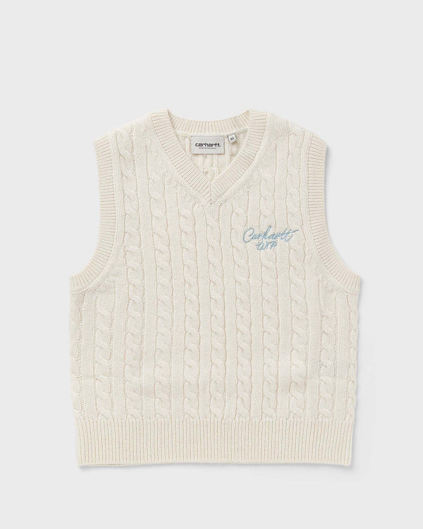 Carhartt WIP WMNS Signature Vest Sweater beige