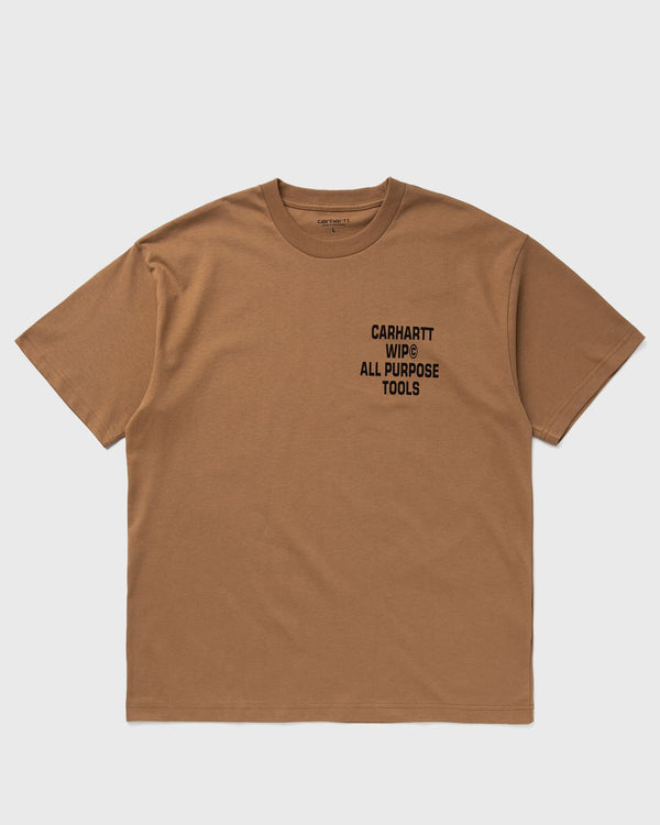 Carhartt WIP S/S Cross Screw Tee brown