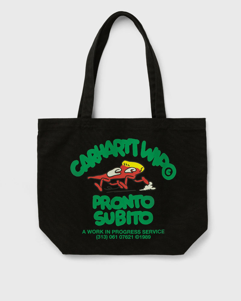 Carhartt WIP Canvas Graphic Tote black