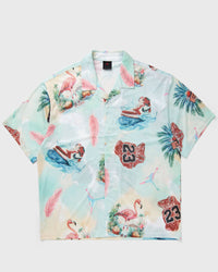 Jordan ESS SMR PK AOP CAMP TOP beige