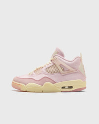 Jordan Womens Air Jordan 4 Retro 'Pearl Pink and Iced Carmine' Pink|red