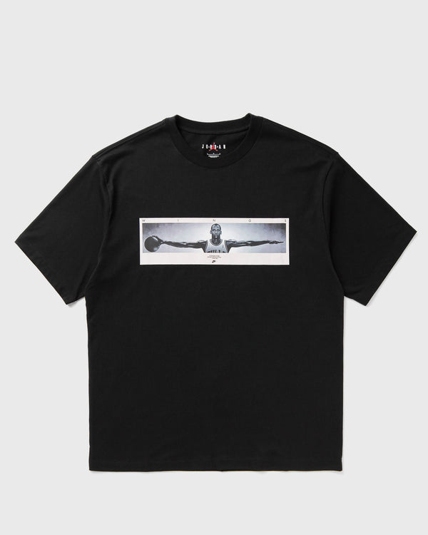 Jordan NC WINGS PHOTO SS CREW black