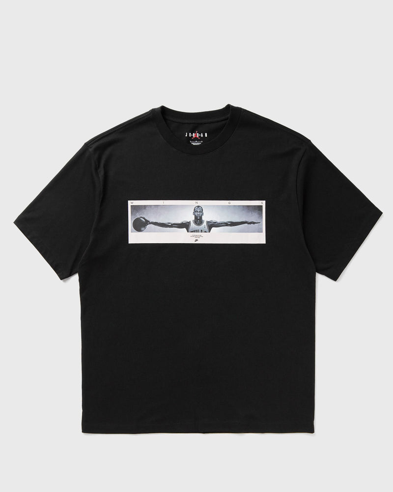 Jordan NC WINGS PHOTO SS CREW black