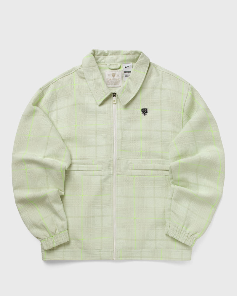 Nike Tartan Jacket Loose Beige