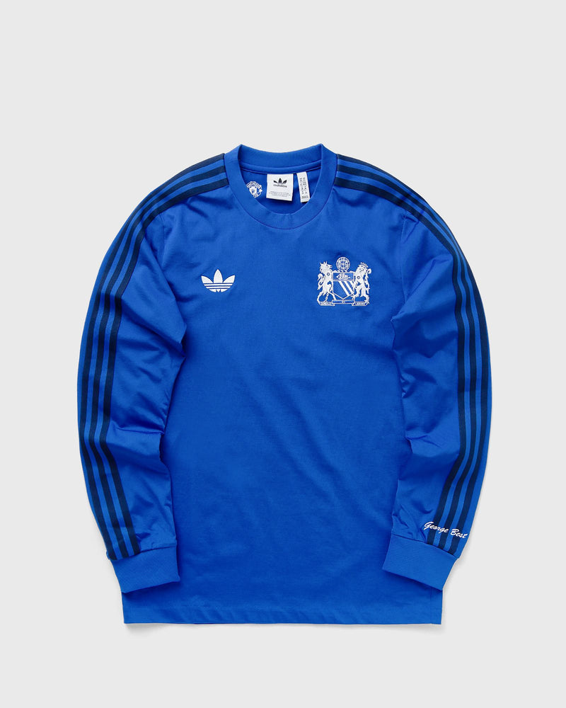 Adidas Manchester United George Best Long Sleeve Jersey blue
