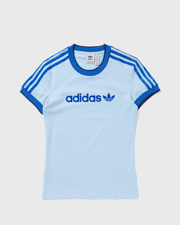 Adidas WMNS BADGE SLIM TEE blue