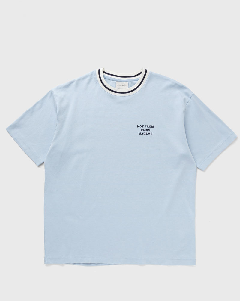 Drôle De Monsieur Slogan Sport Tee blue