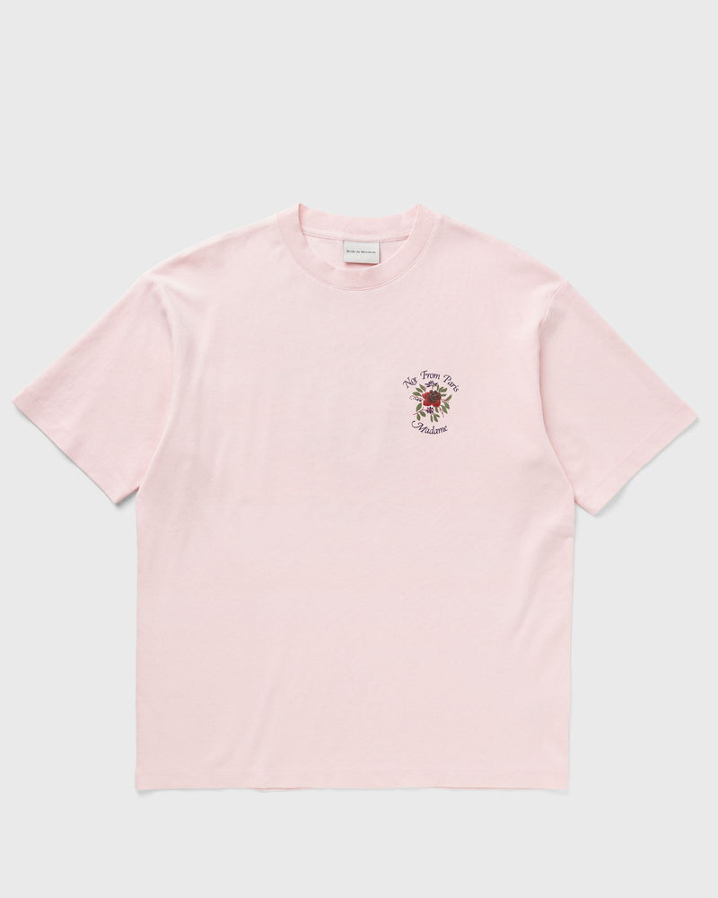 Drôle De Monsieur Slogan Rose Tee pink