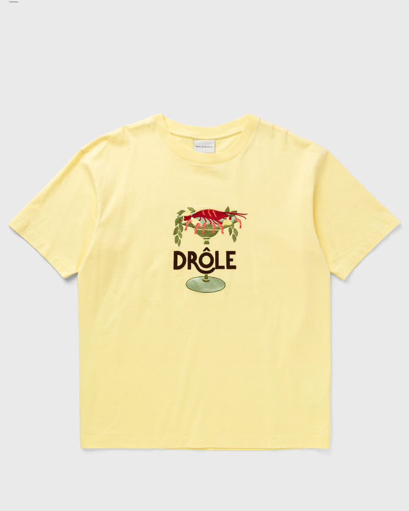 Drôle De Monsieur Lobster Cup Tee yellow