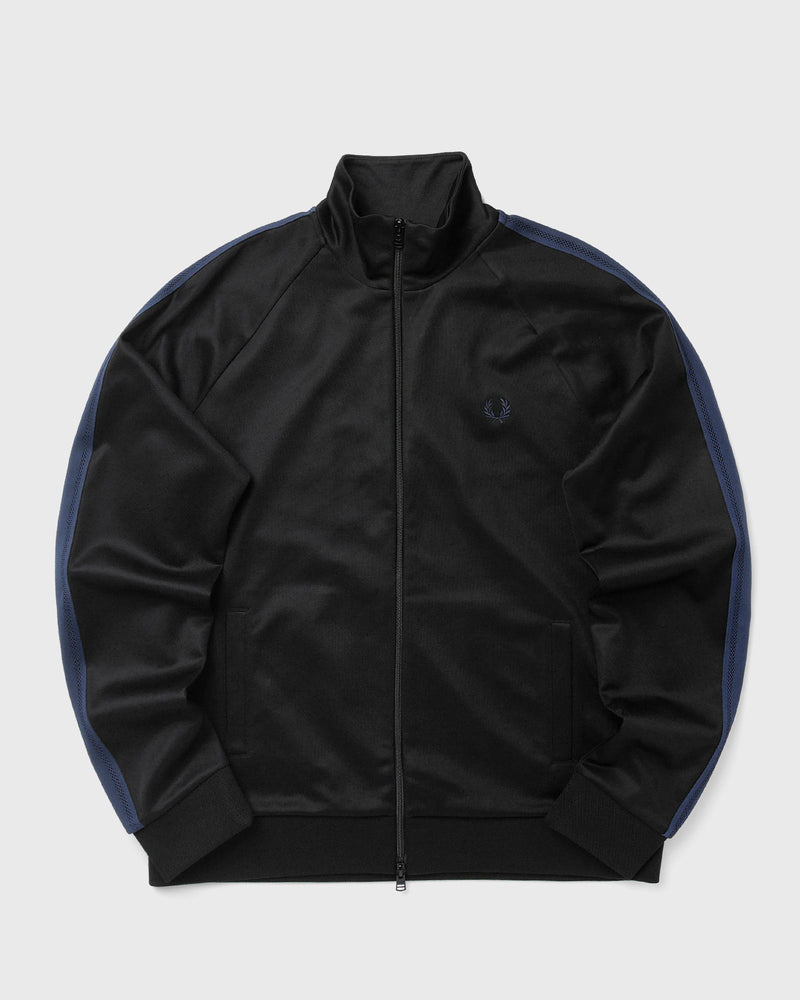 Fred Perry MESH Taped Track Jacket black