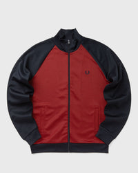 Fred Perry Contrast Sleeve Track Jacket blue