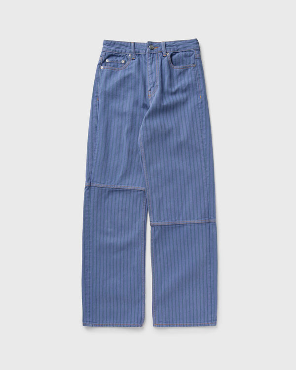 Ganni Stripe Overdyed Denim Izey blue