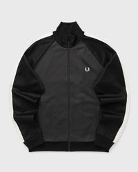 Fred Perry Contrast Sleeve Track Jacket Grey