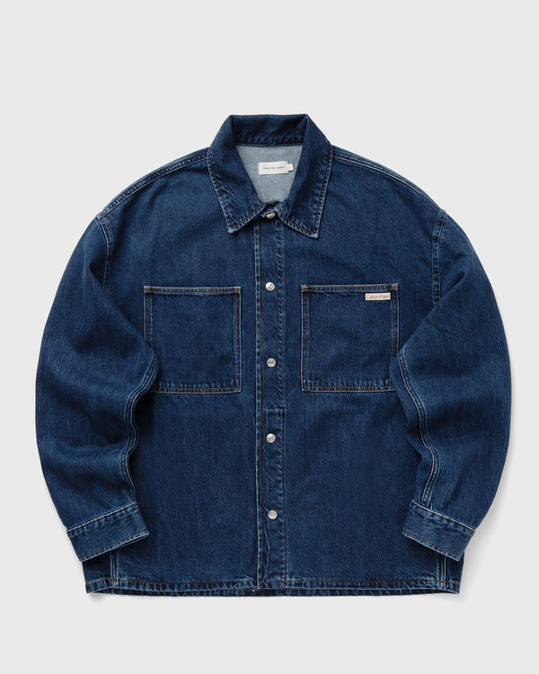 Calvin Klein Jeans RELAXED SHIRT JACKET blue