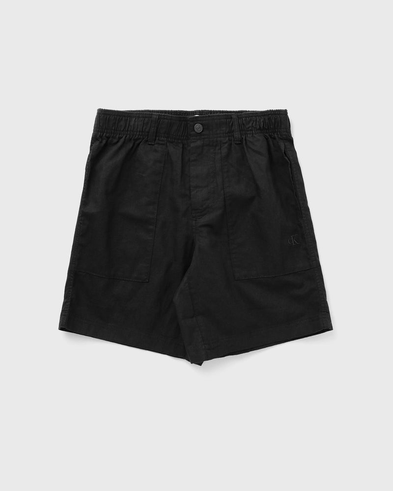 Calvin Klein Jeans LINEN SHORT black