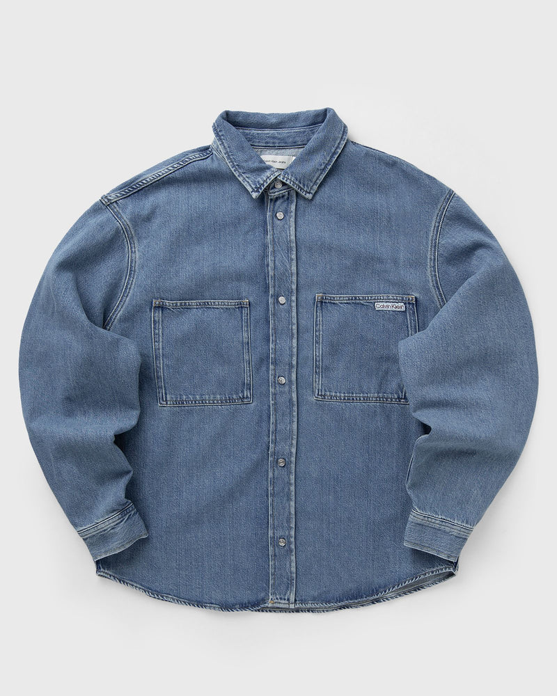 Calvin Klein Jeans RELAXED DENIM SHIRT blue