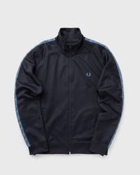 Fred Perry Contrast Tape Track Jacket Blue