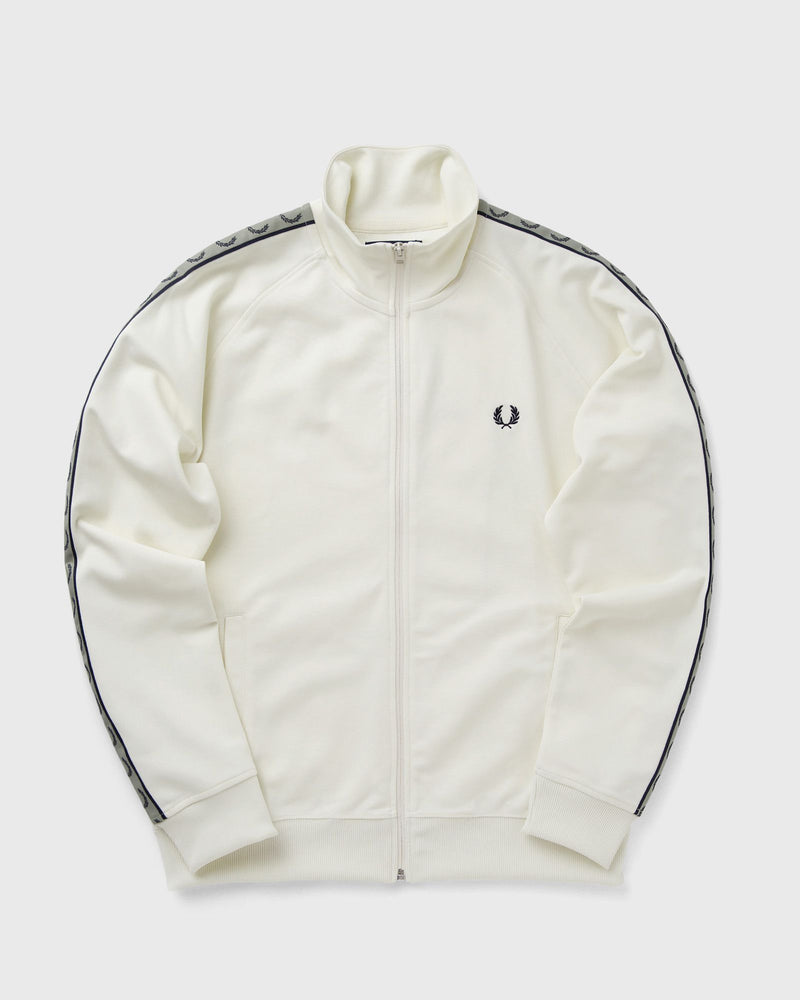 Fred Perry Contrast Tape Track Jacket Beige