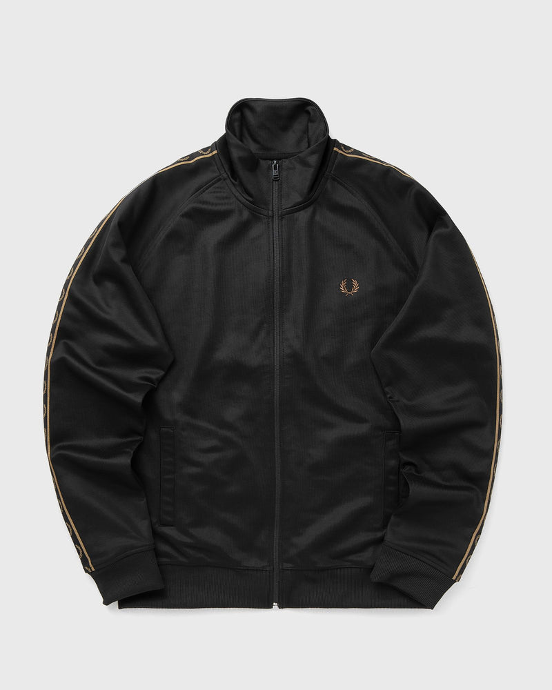 Fred Perry CONTRAST TAPE TRACK JACKET black