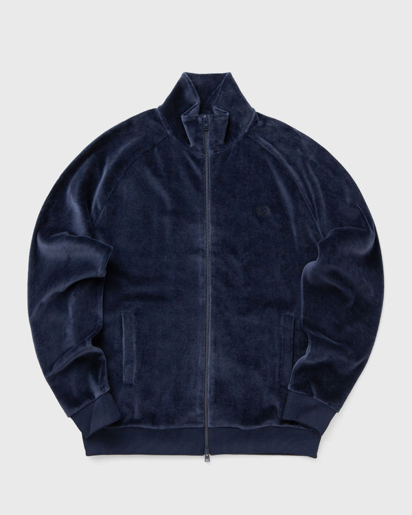 Fred Perry VELOUR TRACK JACKET blue