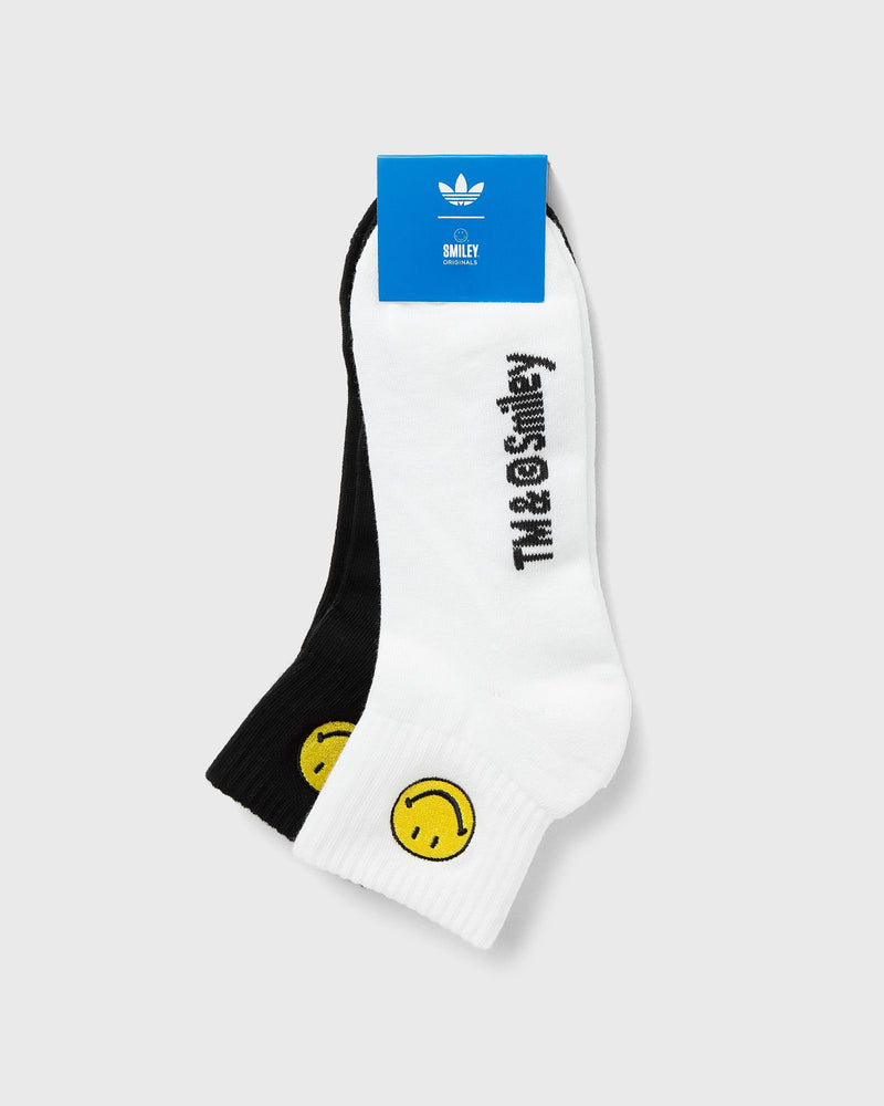 Adidas SMILEY ANKLE 2P black|white